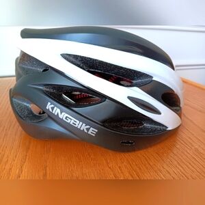 Black and White Helmet